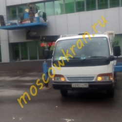 Аренда автовышки с балконом Аренда автовышки с балконом